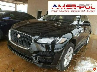 jaguar f-pace 2019, 2.0l, 4x4, premium, porysowany lakier warszawa
