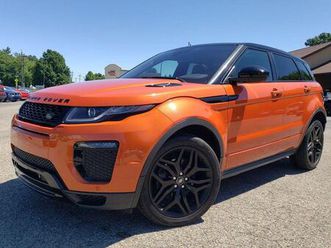 used 2017 land rover range rover evoque hse dynamic
