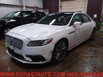used 2017 lincoln continental select