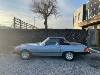 mercedes-benz sl 380 cabrio r107 + hard-top