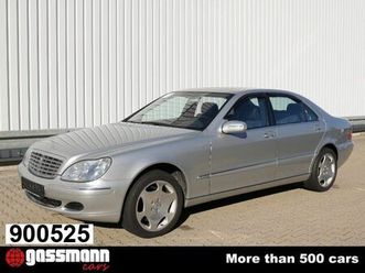 MERCEDES CLASSE S S 600 mercedes-benz-s-600-limousine-langversion-v12-biturbo-w220