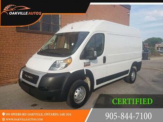 used 2020 ram cargo van 2500 high roof 136 wb