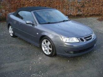 ② saab 9 3 cabrio 1.9 tdi 2006 — saab — 2ememain