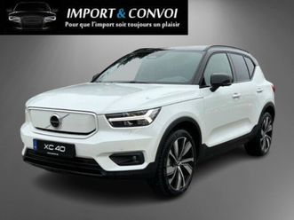 volvo xc40 recharge p8 awd r-design pure electric