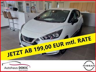 nissan micra n-design 1.0 ig-t style-paket kamera shz