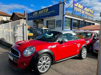 belle mini red chili coupe cooper s r58 essence 88.200kms clim garantie 1an poss 3 ans