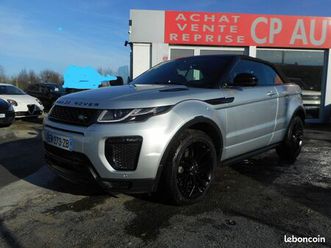 land-rover evoque cabriolet 2.0 td4 180 hse dynamic bva mark iv