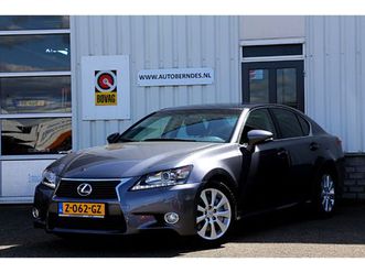 lexus gs 300h luxury line*1ste eig!*perfect lexus onderh.*gr. navi/leder/stoelverw./stoelkoeling/camera/memorie/dodehoek/dab/led/parkeersens.v+a/17 inch lm*