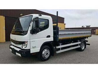 mitsubishi fuso canter 9c18 amt 175hk tippflak lastar 4845kg