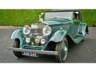 1933 rolls-royce 40/50hp phantom ii continental sedanca coup a vendre