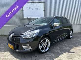 renault clio estate - 1.2 gt 120pk automaat / dealeronderhouden / r-link navigatie / keyless / 2e eigenaar nap