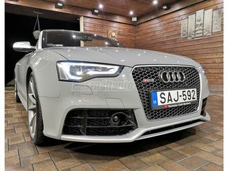 audi rs5 cabrio 4.2 v8 fsi quattro s-tronic videós hirdetés. azonnal elvihető!