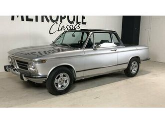 1972 bmw 2002 baur cabriolet a vendre