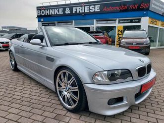 bmw m3 cabrio e46 xenon klima pdc el. sitze