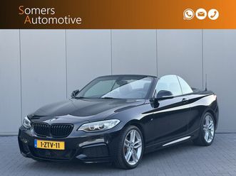 bmw 2-serie cabrio - 218i m-sport high executive | xenon | leder | keyless | 18