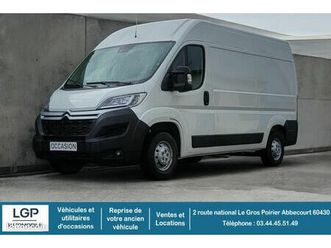 citroën jumper 1° main 16.667ht 2.0 hdi 120cv full option l2h2 clim/tél/régul/lim/gps/attelage
