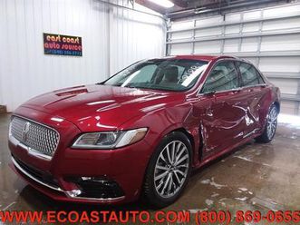 used 2017 lincoln continental select