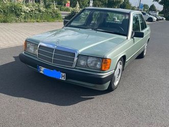 mercedes-benz 190d 2.5 | tüv 2025 + h-kennzeichen / nelkengrün