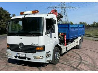 wywrotka mercedes atego 1218 hds palfinger pk6500 warszawa