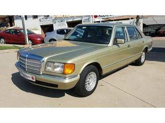 mercedes-benz clase s (w126) berlina automático de 4 puertas