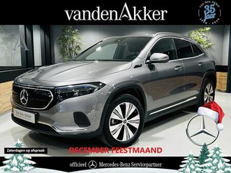 mercedes-benz eqa - 250 luxury 67kwh // camera // dode hoek ass. // d. glas // elektrische achterklep // sfeer