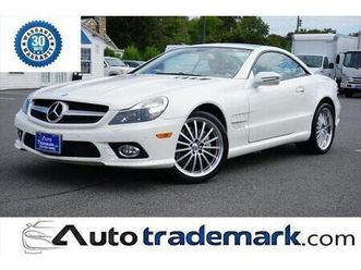 used 2009 mercedes-benz sl-class 2dr roadster 5.5l v8