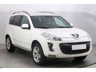 peugeot 4007 2.2 hdi, 4x4, 7 míst, navi