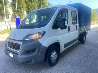 auto usata boxer 335 2.2 hdi/130cv fap doppia cabina cassonato + iva