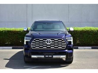 toyota sequoia 2023 model, capstone, hybrid, v6, 3.5l, 7 seater, at