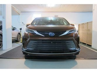 sienna hybrid awd limited technology-paket