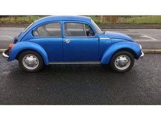 1975 volkswagen beetle bleu manuel, 4 vitesses conduite à...