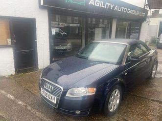 2008 audi a4 cabriolet 2.0td multitronic
