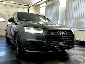 audi sq7 4.0 v8t, výbava, bez nehod