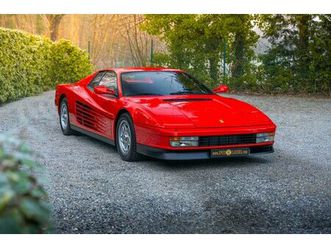 1986 ferrari testarossa - 8000km ! new!!!