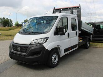 fiat ducato 2,2 mjet 140 pk dubbele cabine met alu kipbak