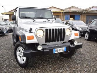 wrangler 3ª serie jeep wrangler 4x4 - 2.4 143cv cat sport - 3p cabrio 4 posti - da amatore