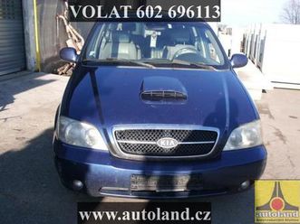 kia carnival 2003, 2900 ccm, 106 kw, nafta - nafta