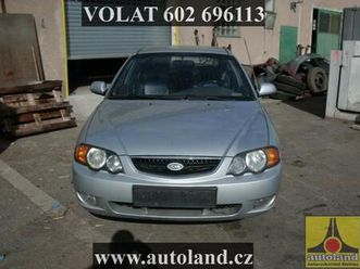 kia shuma 2001, 1600 ccm, 74 kw, benzin hatchback - hatchback benzin