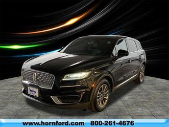 used 2019 lincoln nautilus select