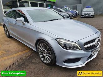2014 mercedes-benz cls 3.0 cls350 bluetec amg line in silver with 84,000 miles, full history, ulez euro 6, automatic, sat n