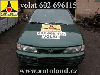 nissan almera 1996, 1392 ccm, 55 kw, benzin sedan - sedan benzin