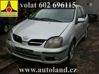 nissan almera tino 2000, 2184 ccm, 84 kw, nafta van - van nafta