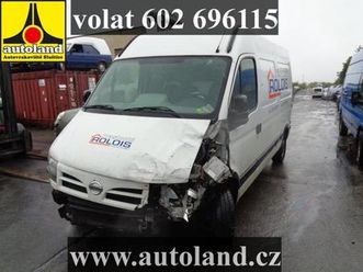 nissan interstar 2003, 2463 ccm, 84 kw, nafta užitkové - užitkové nafta