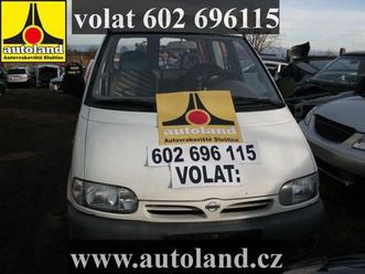 nissan vanette 1997, 2283 ccm, 55 kw, nafta - nafta