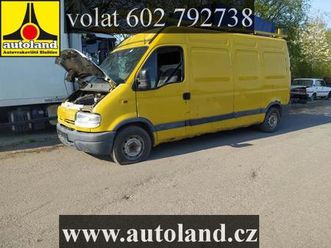 opel movano 2002, 2799 ccm, 84 kw, nafta - nafta