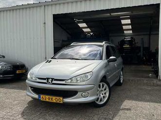 peugeot 206 sw - 1.6-16v quiksilver airco|clima|bt|apk 06-2023