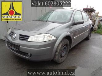 renault mégane 2004, 1539 ccm, 66 kw, nafta sedan - sedan nafta