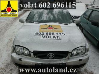 toyota corolla 2000, 1598 ccm, 81 kw, benzin liftback - liftback benzin