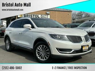 used 2016 lincoln mkx select
