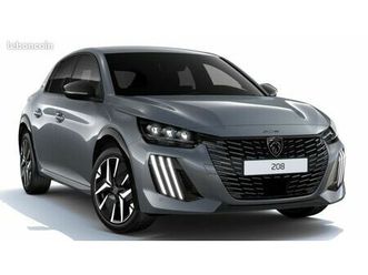 nouvelle peugeot 208 gt 1.2 hybride 145 edcs-6 neuve 2025